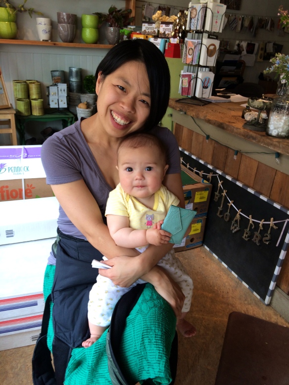 Peicha and her lovely daughter Naima get the positive vibes going!